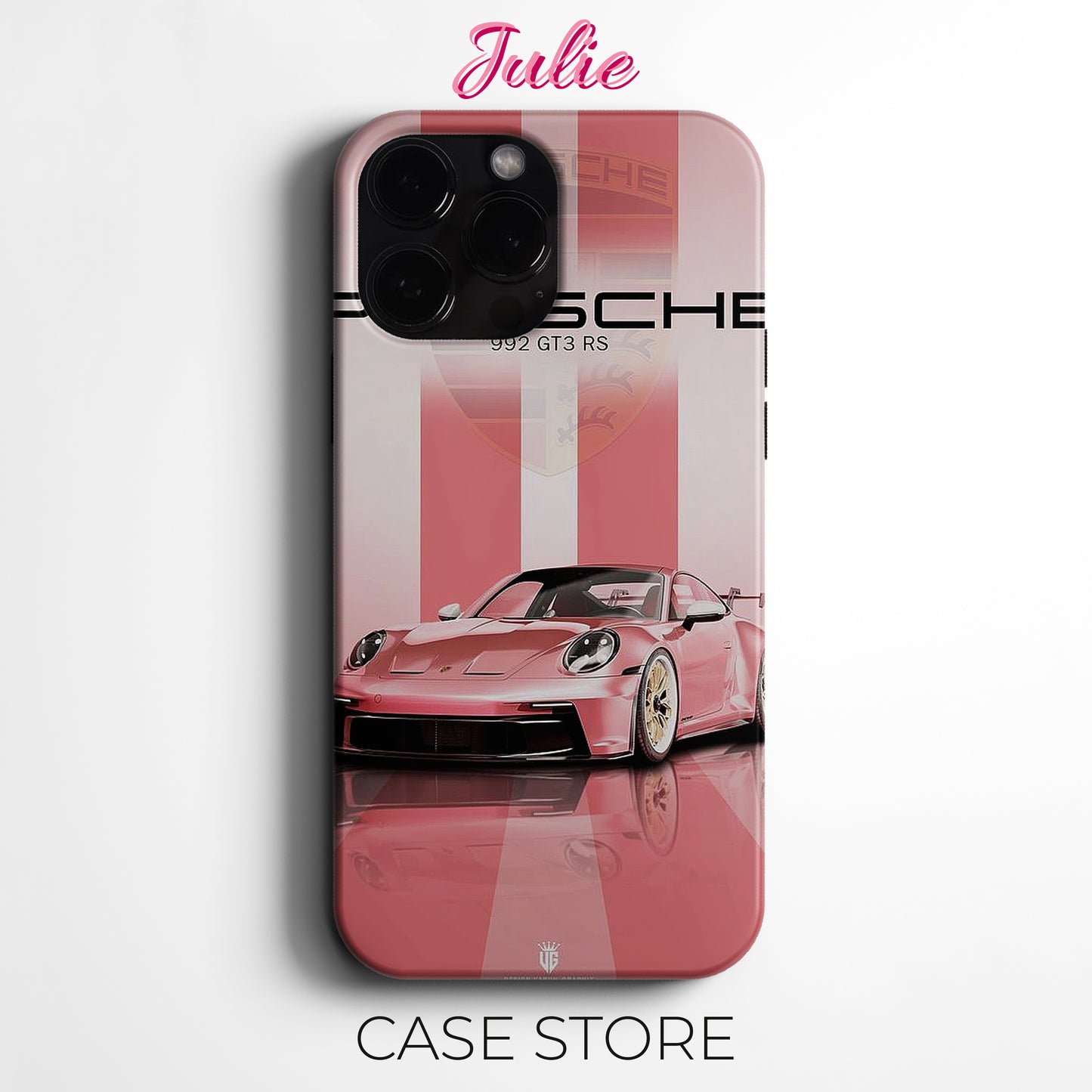 Julie Case "Pink Porsche GT3" Tasarım Telefon Kılıfı – Ana sayfa