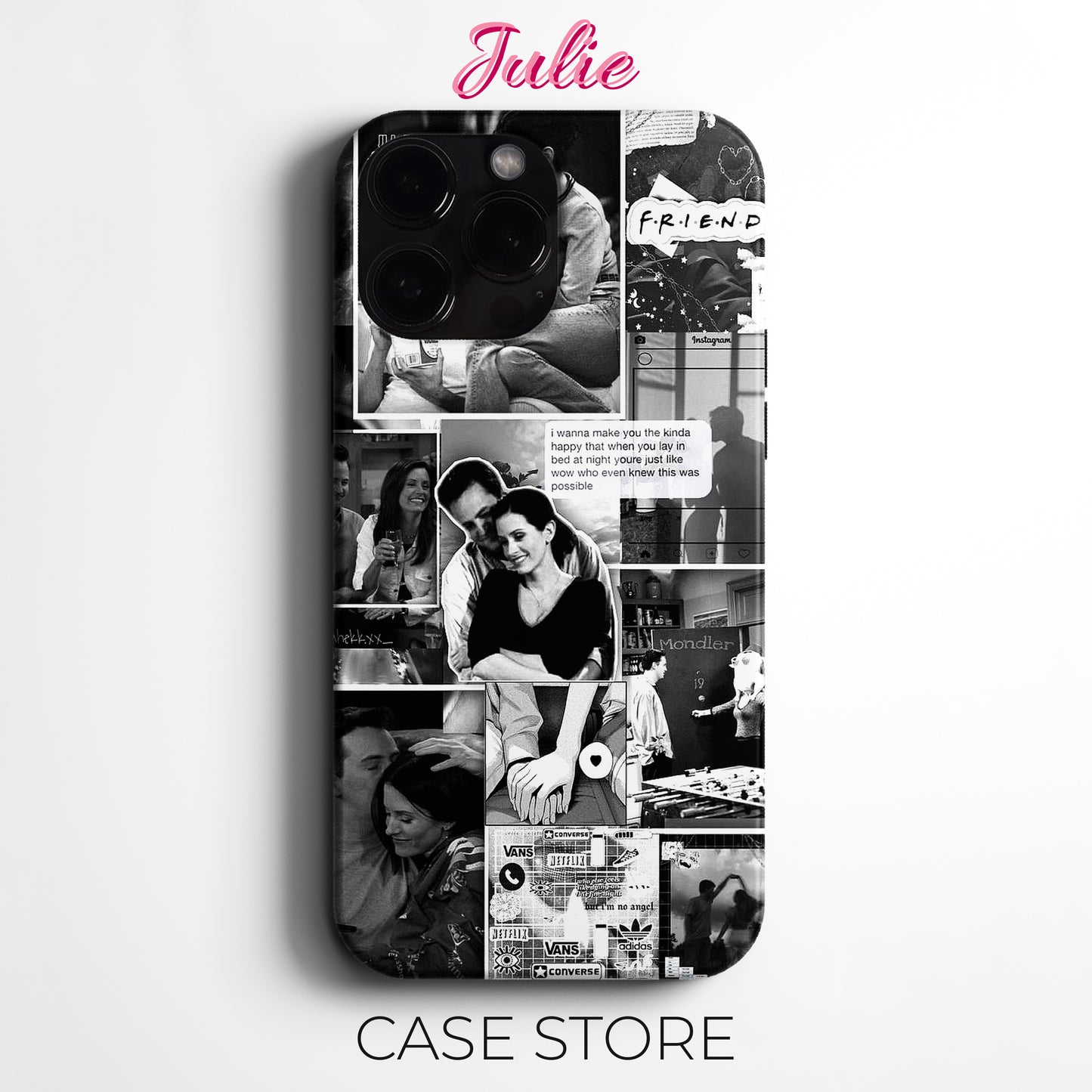JULIE CASE "FRIENDS Monica Ross" Tasarım Telefon Kılıfı – Friends Koleksiyonu