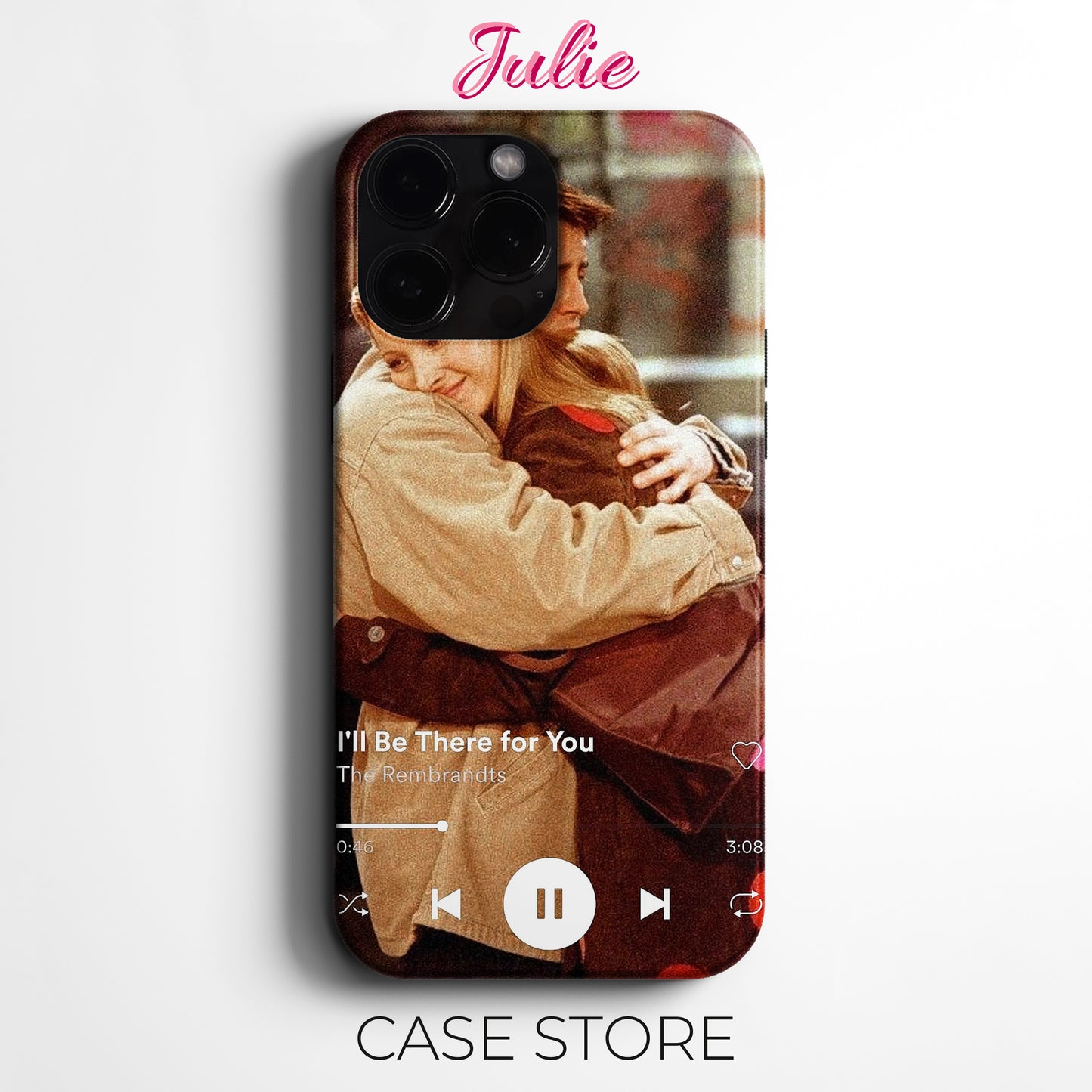 Julie Case 'Friends TV Moment' Tasarım Telefon Kılıfı – Friends Koleksiyonu