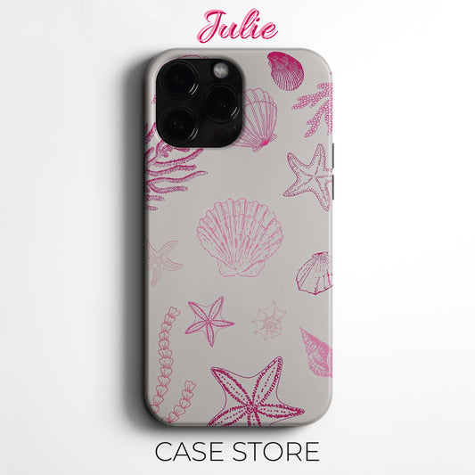 Julie Case "Pink Ocean Dreams" Tasarım Telefon Kılıfı – Ana sayfa Serisi