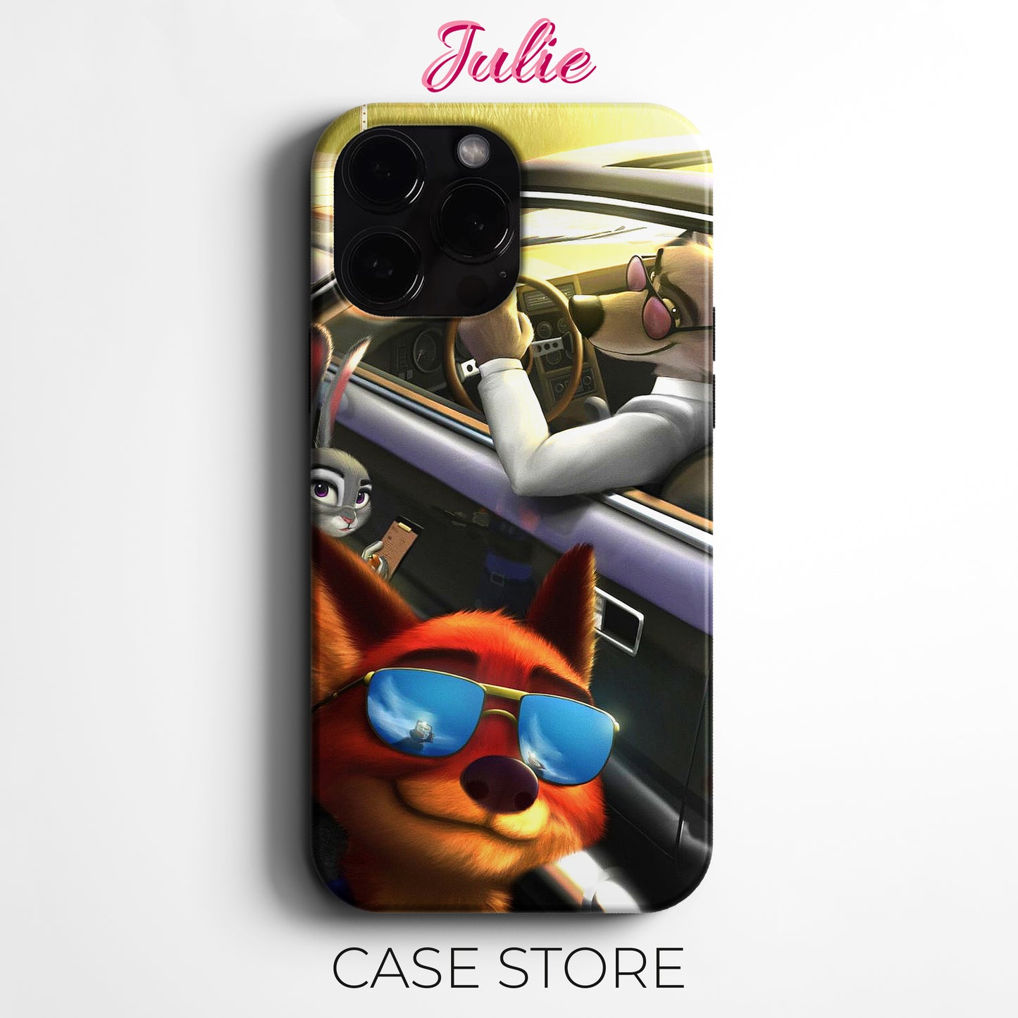 Julie Case "Zootopia Road Trip" Tasarım Telefon Kılıfı – Friends Koleksiyonu
