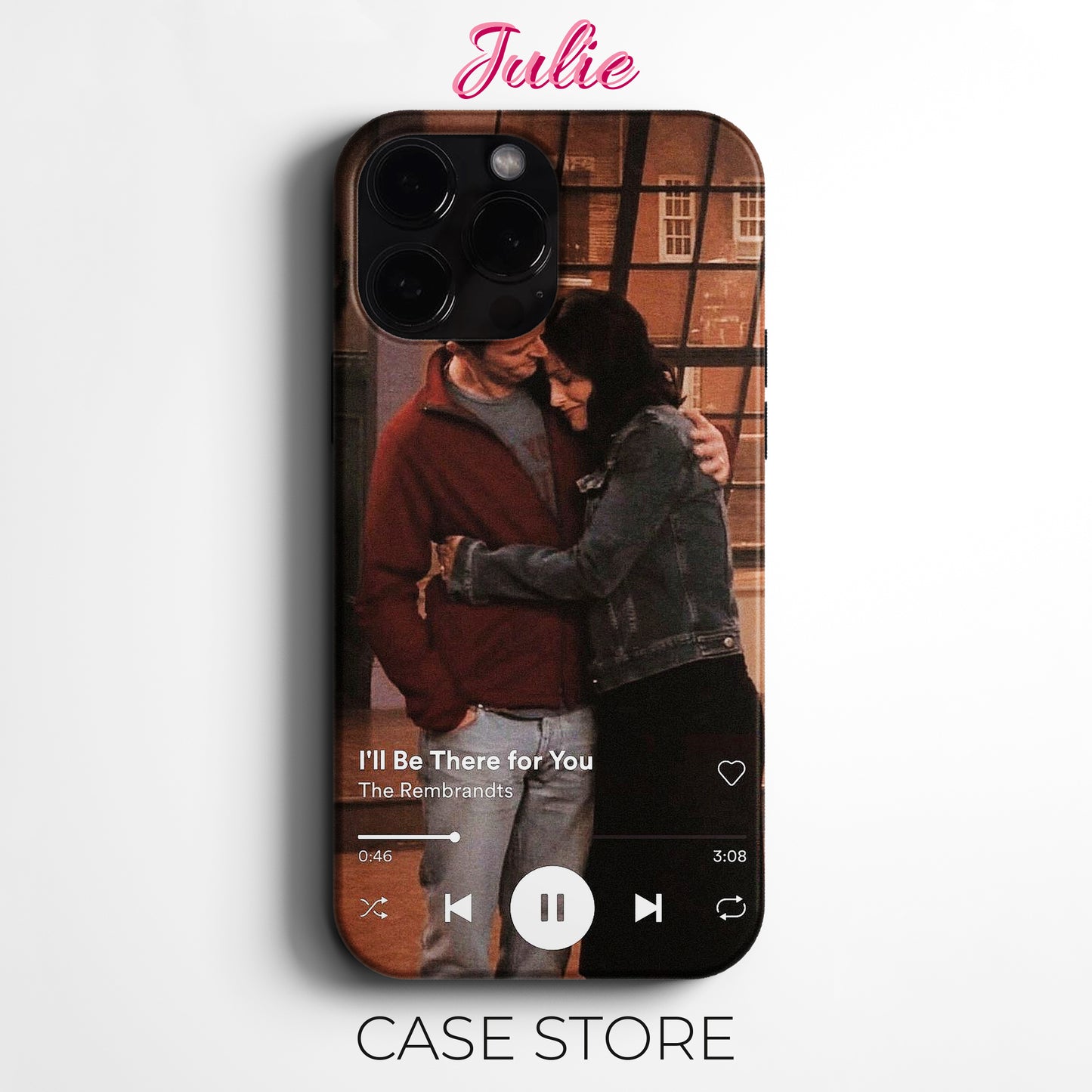 Julie Case "Friends Music Moment" Tasarım Telefon Kılıfı – Friends Koleksiyonu