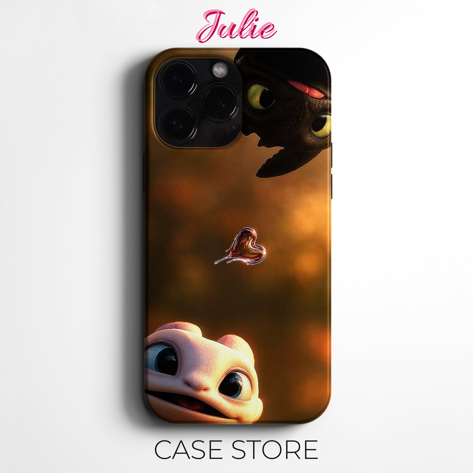 Julie Case "Heart of Dragons" Tasarım Telefon Kılıfı – Zootopia Serisi