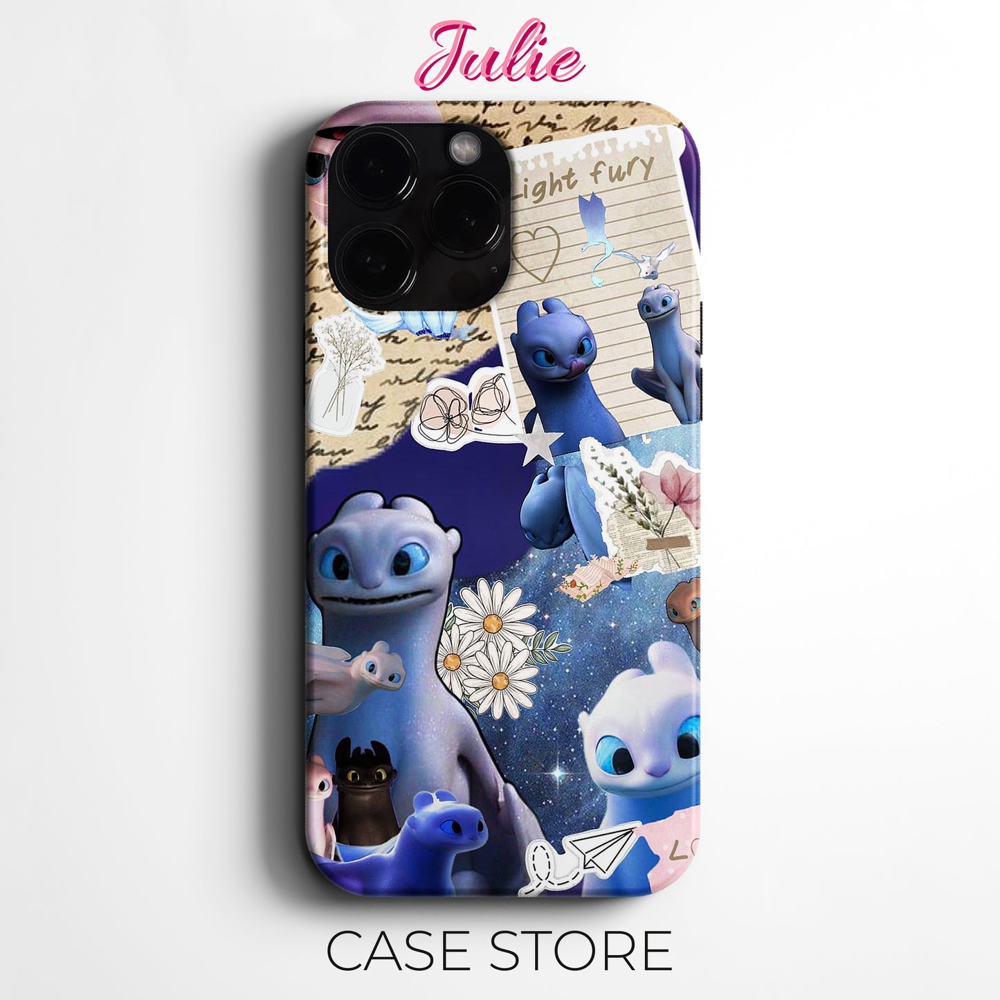 Julie Case "Light Fury Friends" Tasarım Telefon Kılıfı – Friends Serisi