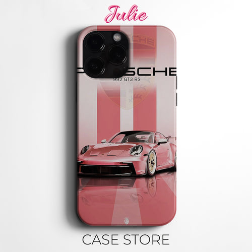Julie Case "Pink Porsche GT3" Tasarım Telefon Kılıfı – Ana sayfa