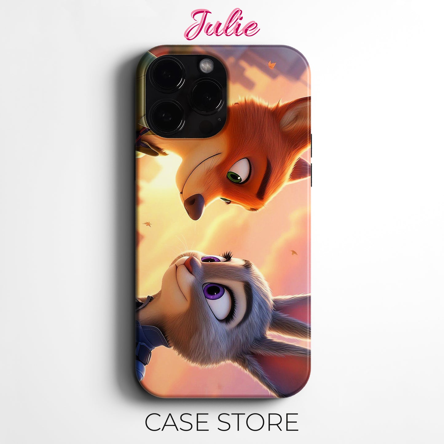 Julie Case "Zootopia Friends" Tasarım Telefon Kılıfı – Friends Koleksiyonu