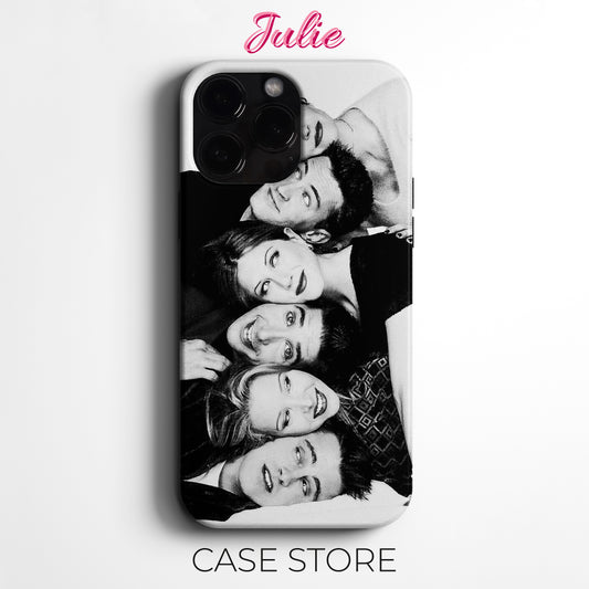 Julie Case "Friends TV Cast" Tasarım Telefon Kılıfı – Friends Koleksiyonu