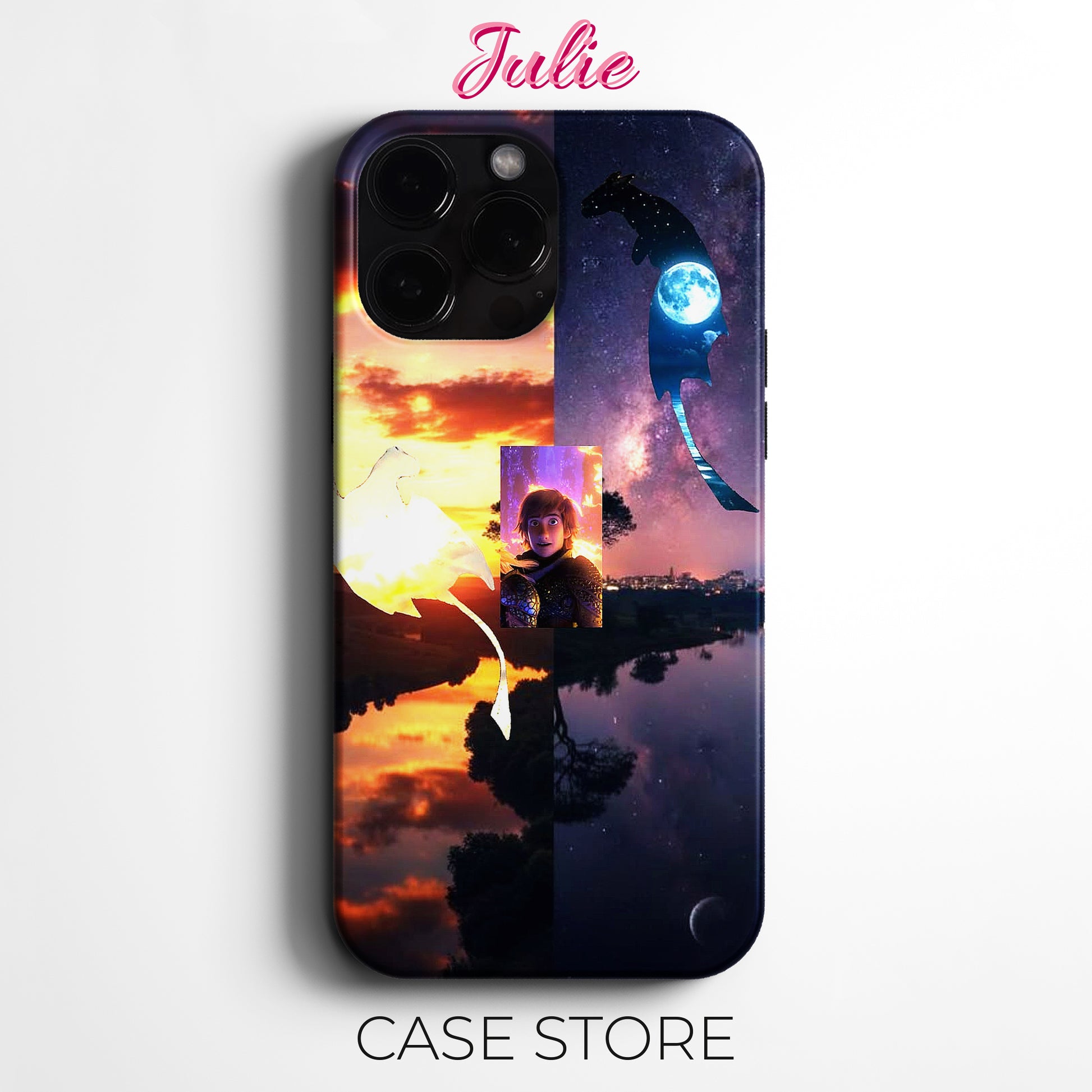 Julie Case "Mythic Sky Creatures" Tasarım Telefon Kılıfı – Zootopia Serisi