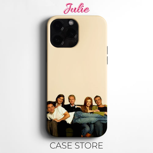 Julie Case 'Friends Couch Scene' Tasarım Telefon Kılıfı – Friends Koleksiyonu