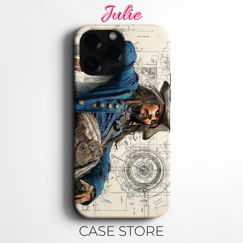 Julie Case "Pirate Engineer Art" Tasarım Telefon Kılıfı – Manifesting Serisi