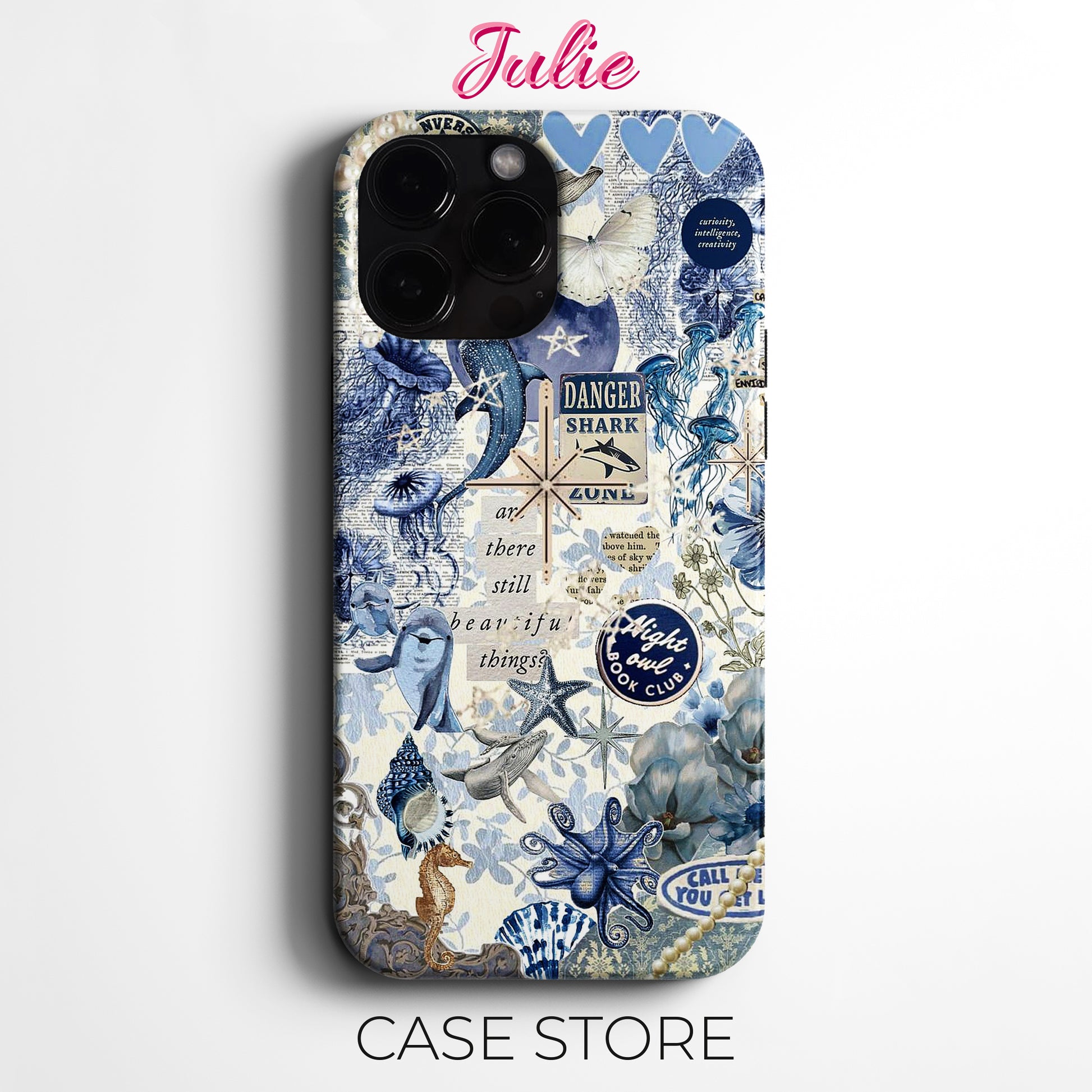 Julie Case "Mermaid Ocean Dream" Tasarım Telefon Kılıfı – Manifesting Serisi