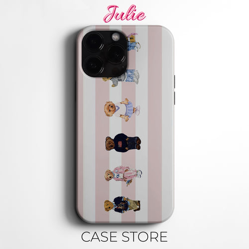 Julie Case "Teddy Bear Collection" Tasarım Telefon Kılıfı – Ana sayfa Serisi