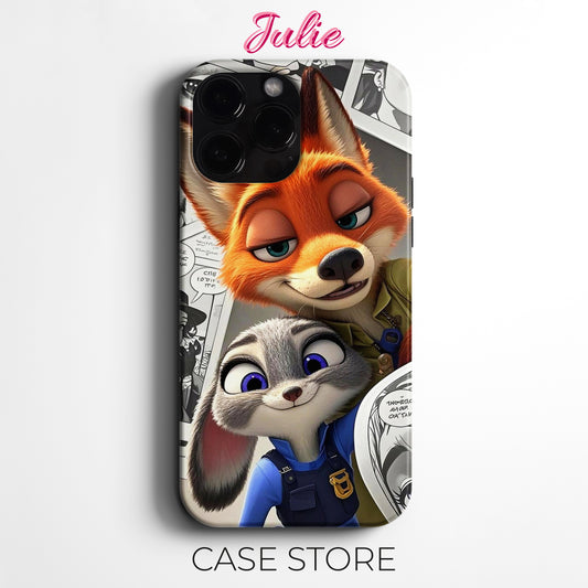 Julie Case "Zootopia Duo" Tasarım Telefon Kılıfı – Friends Koleksiyonu