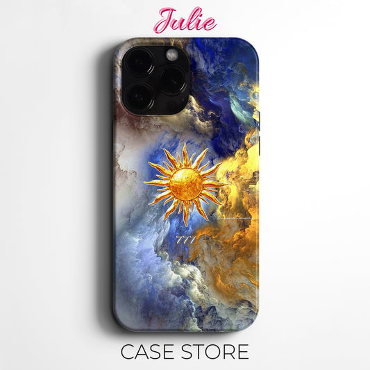 Julie Case "Celestial Sun" Tasarım Telefon Kılıfı – Manifesting Koleksiyonu