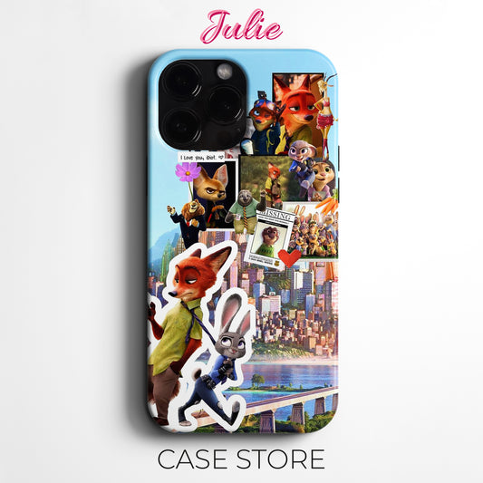 Julie Case "Zootopia Love Chaos" Tasarım Telefon Kılıfı – Manifesting Serisi