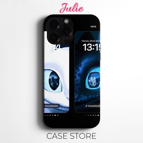 Julie Case "Night Dragon Eyes" Tasarım Telefon Kılıfı – Zootopia Serisi