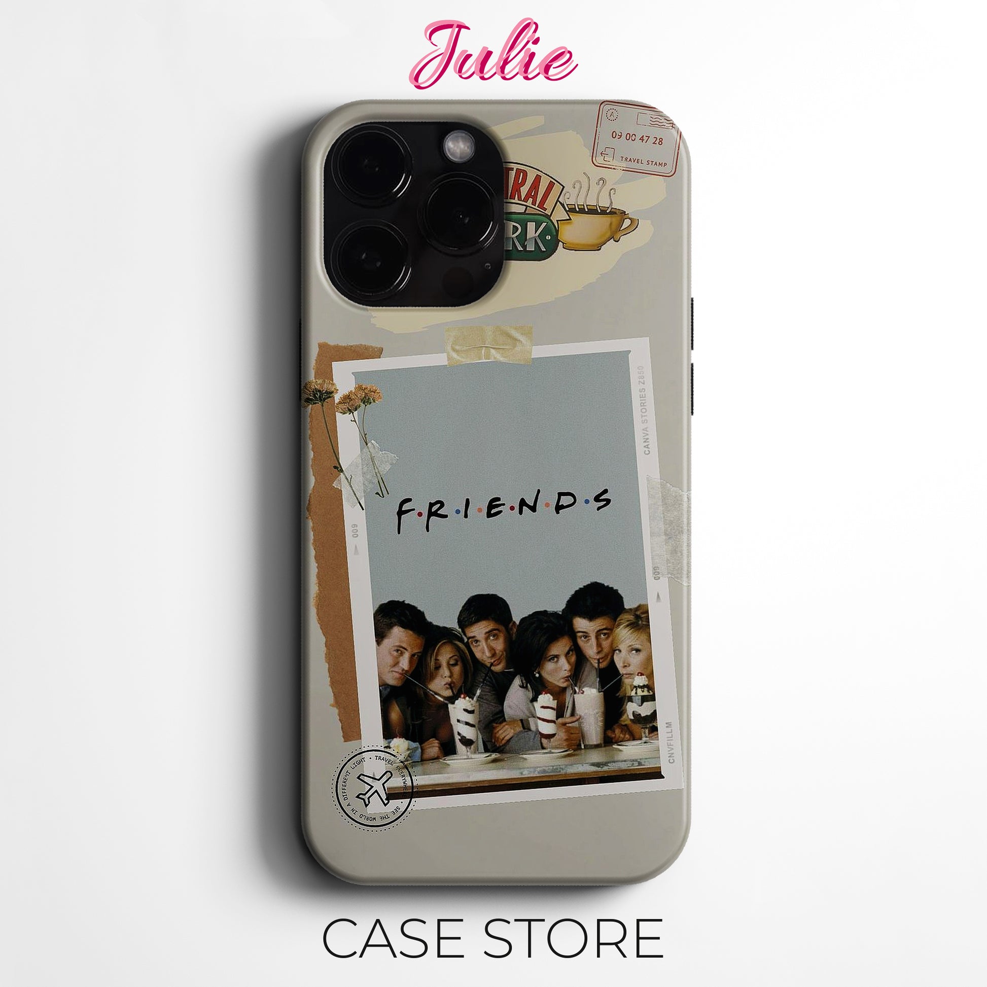 Julie Case 'Central Perk Friends 2' Tasarım Telefon Kılıfı – Friends Koleksiyonu