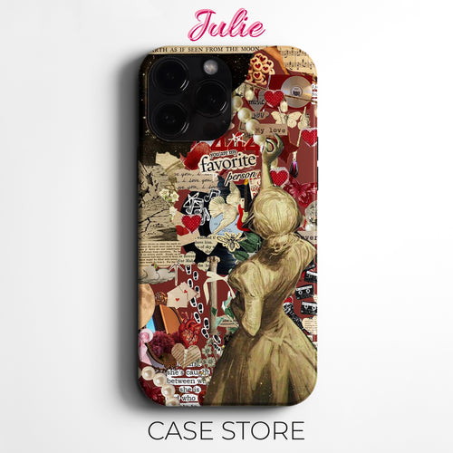 Julie Case "Love Space Collage" Tasarım Telefon Kılıfı – Manifesting Serisi