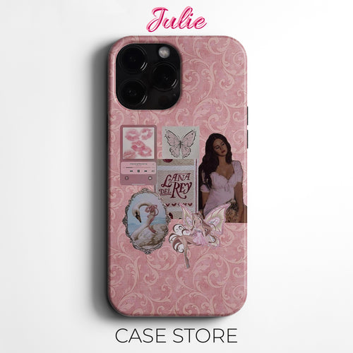 JULIE CASE "Lana Del Rey Aesthetic" Tasarım Telefon Kılıfı – Manifesting Serisi