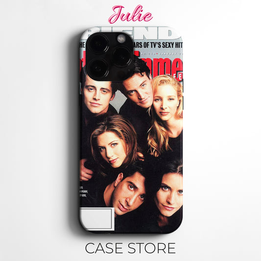 Julie Case "Friends Magazine Cover" Tasarım Telefon Kılıfı – Friends Koleksiyonu
