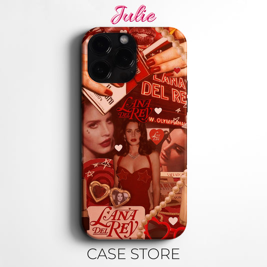 Julie Case "Lana Del Rey 2" Tasarım Telefon Kılıfı – Manifesting Serisi