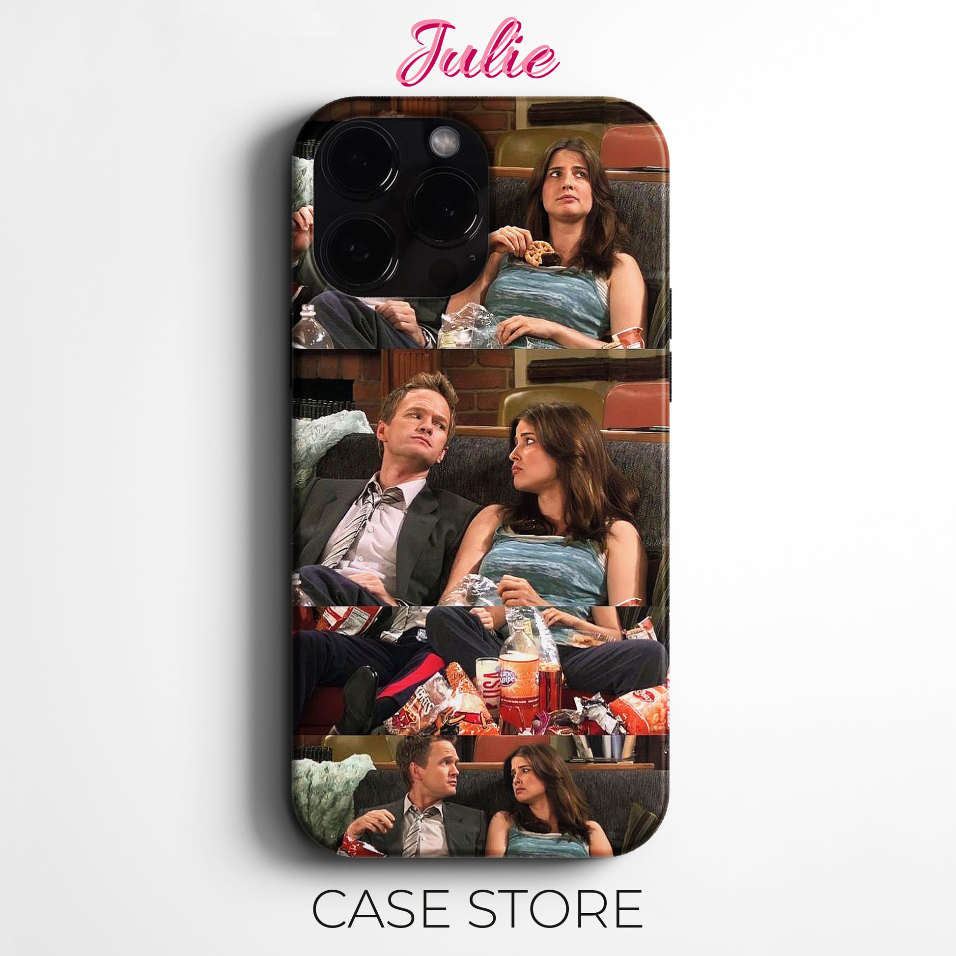 Julie Case "How You Met Snacks" Tasarım Telefon Kılıfı – How I Met Your Mother Serisi