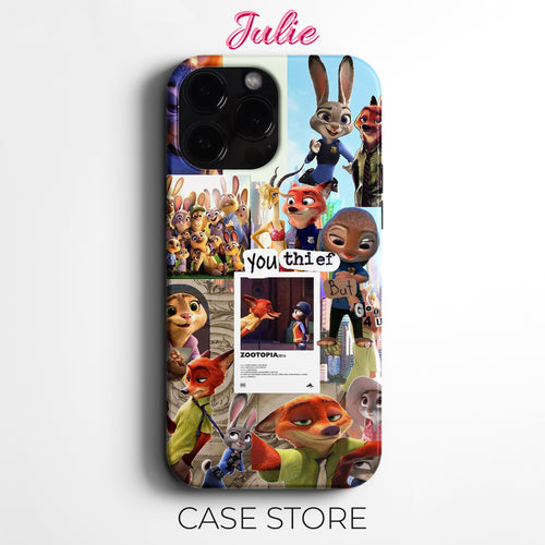 Julie Case "Zootopia Funny Quote" Tasarım Telefon Kılıfı – Manifesting Serisi