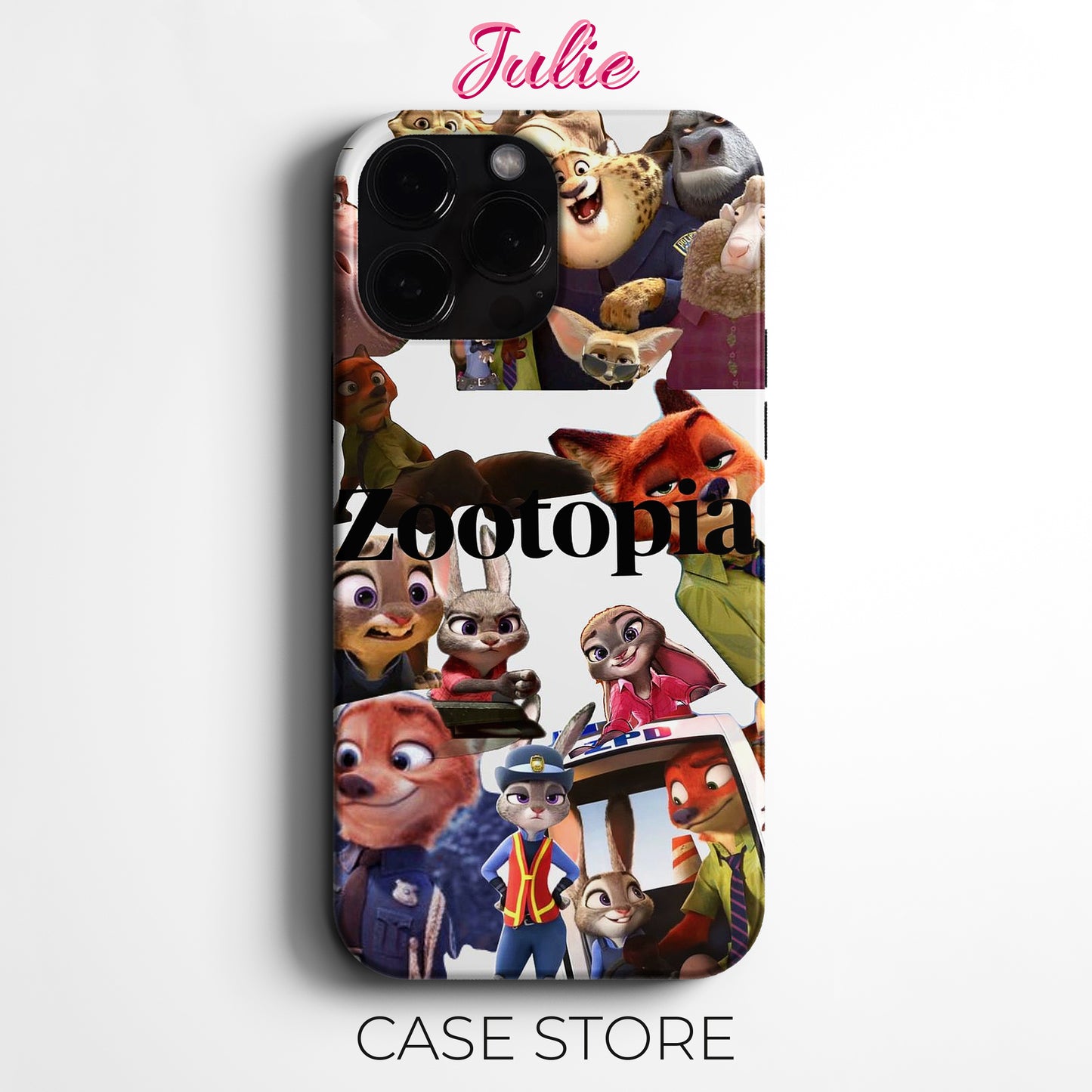 Julie Case "Zootopia" Tasarım Telefon Kılıfı – Friends Serisi