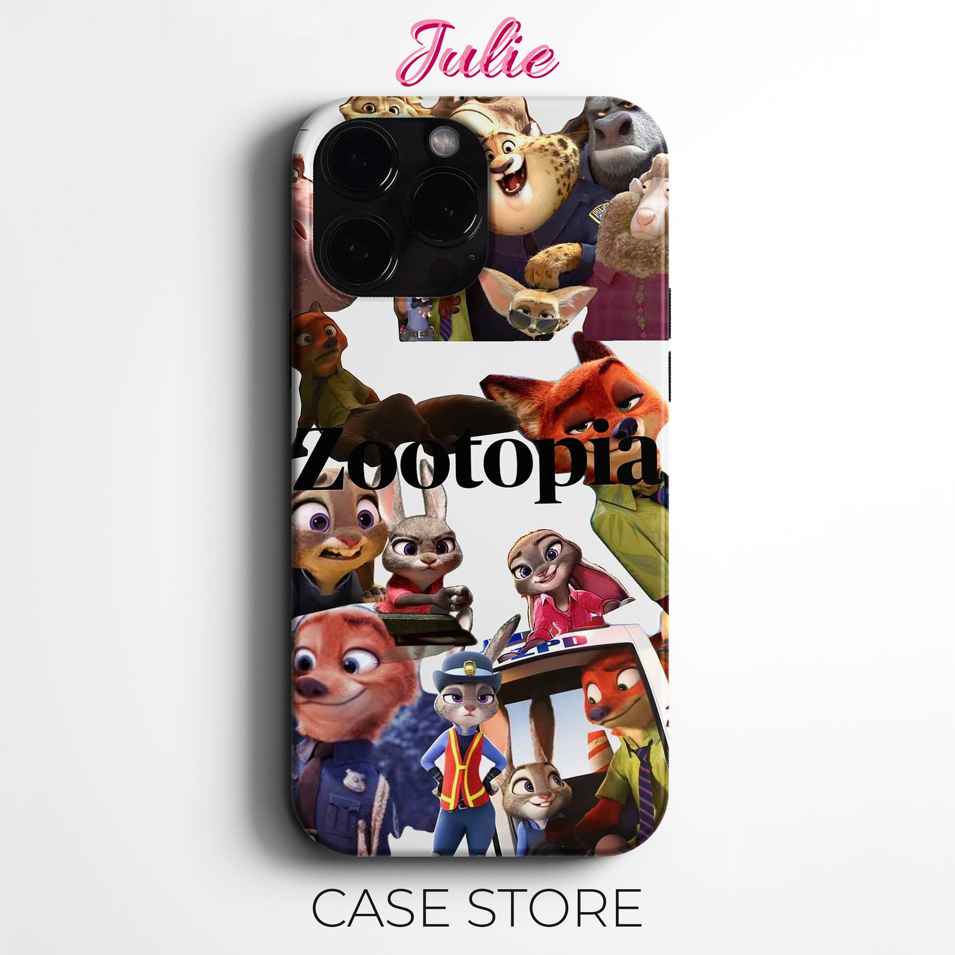 Julie Case "Zootopia" Tasarım Telefon Kılıfı – Friends Serisi