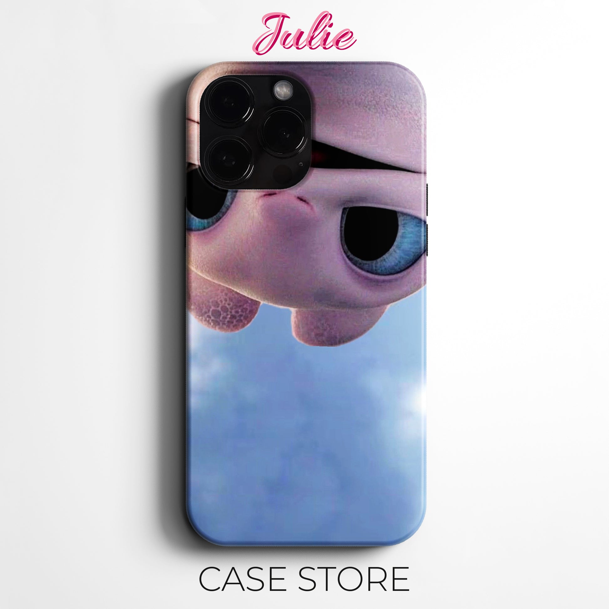 Julie Case "Baby Toothless Eyes" Tasarım Telefon Kılıfı – Zootopia Serisi