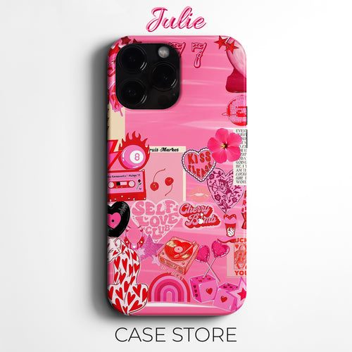 Julie Case "Sweetheart Dream" Tasarım Telefon Kılıfı – Manifesting Koleksiyonu