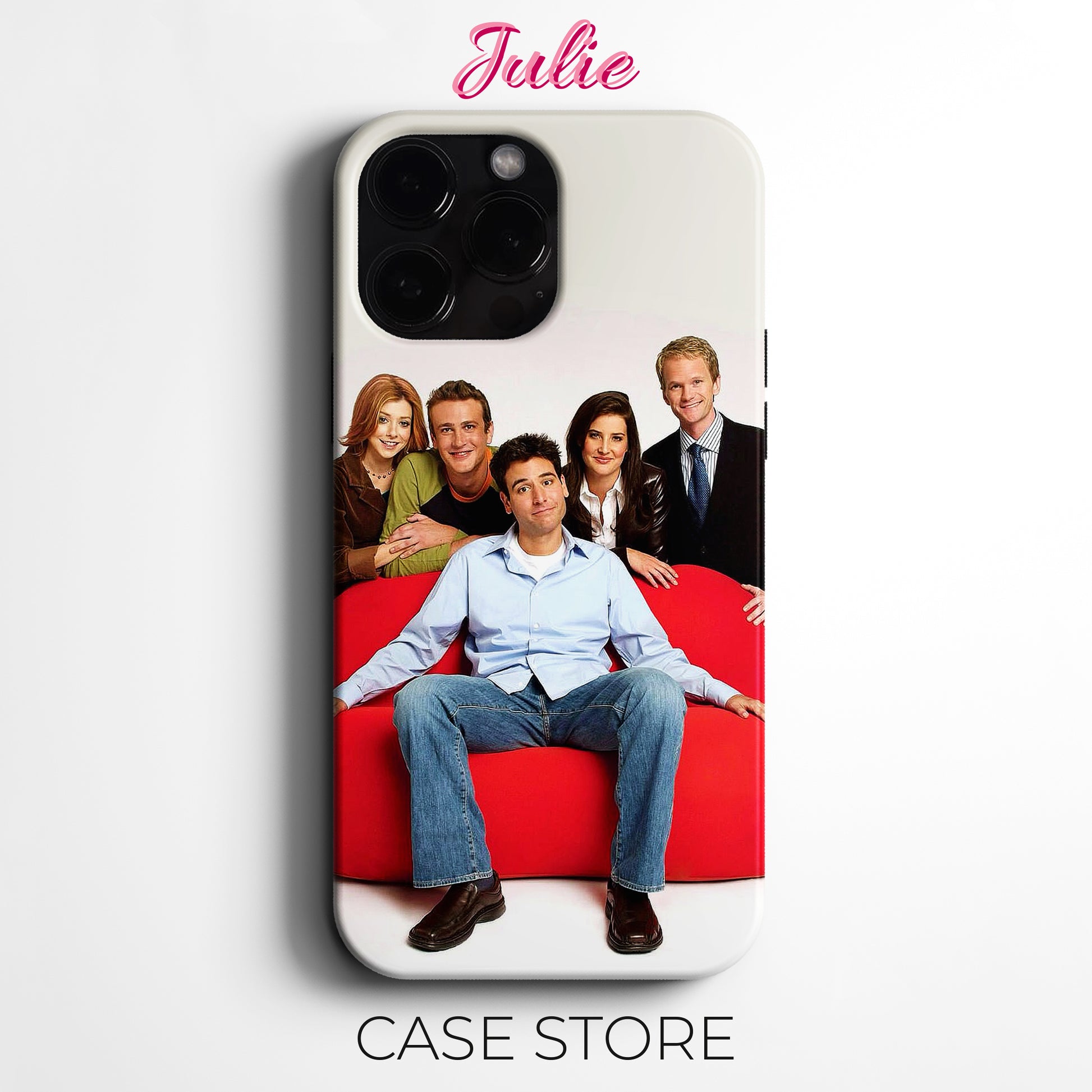 Julie Case 'Friends Group Photo' Tasarım Telefon Kılıfı – Friends Koleksiyonu