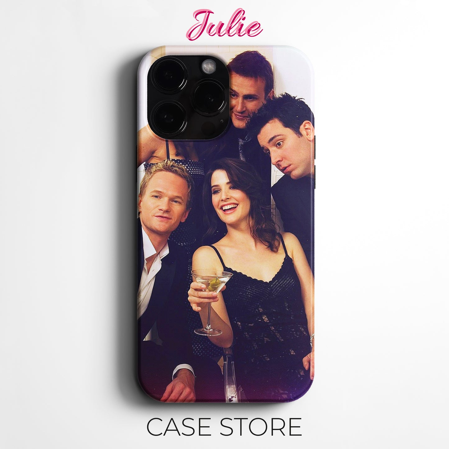 Julie Case "Cocktail Night Out" Tasarım Telefon Kılıfı – Friends Koleksiyonu