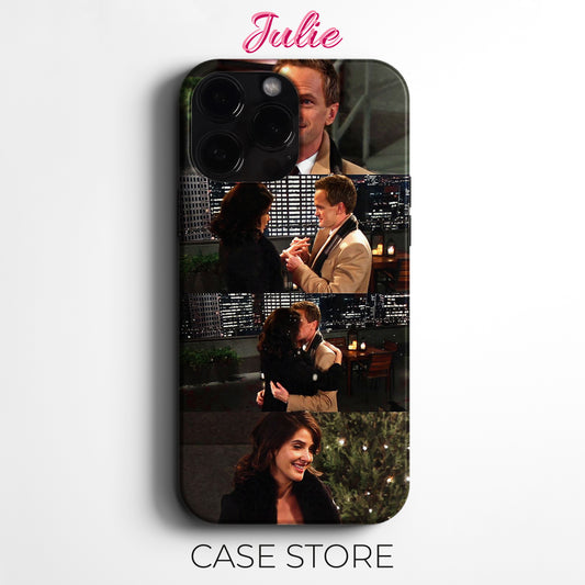 Julie Case "Ted Mosby Proposal" Tasarım Telefon Kılıfı – How I Met Your Mother Koleksiyonu