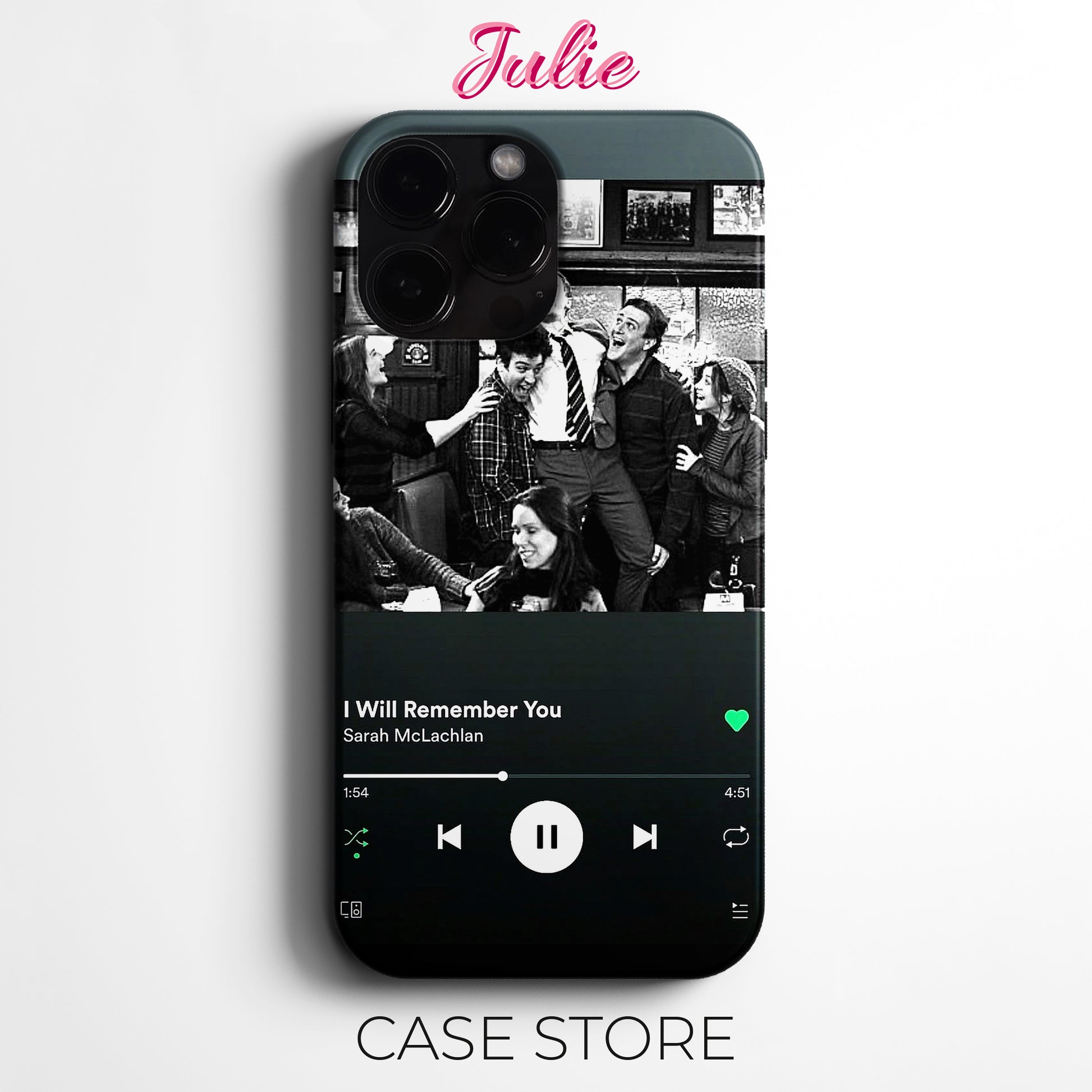 Julie Case 'Sarah McLachlan Moment' Tasarım Telefon Kılıfı – Friends Koleksiyonu