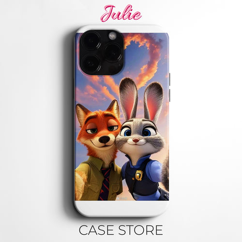 Julie Case "Zootopia Love Moment" Tasarım Telefon Kılıfı – Friends Koleksiyonu