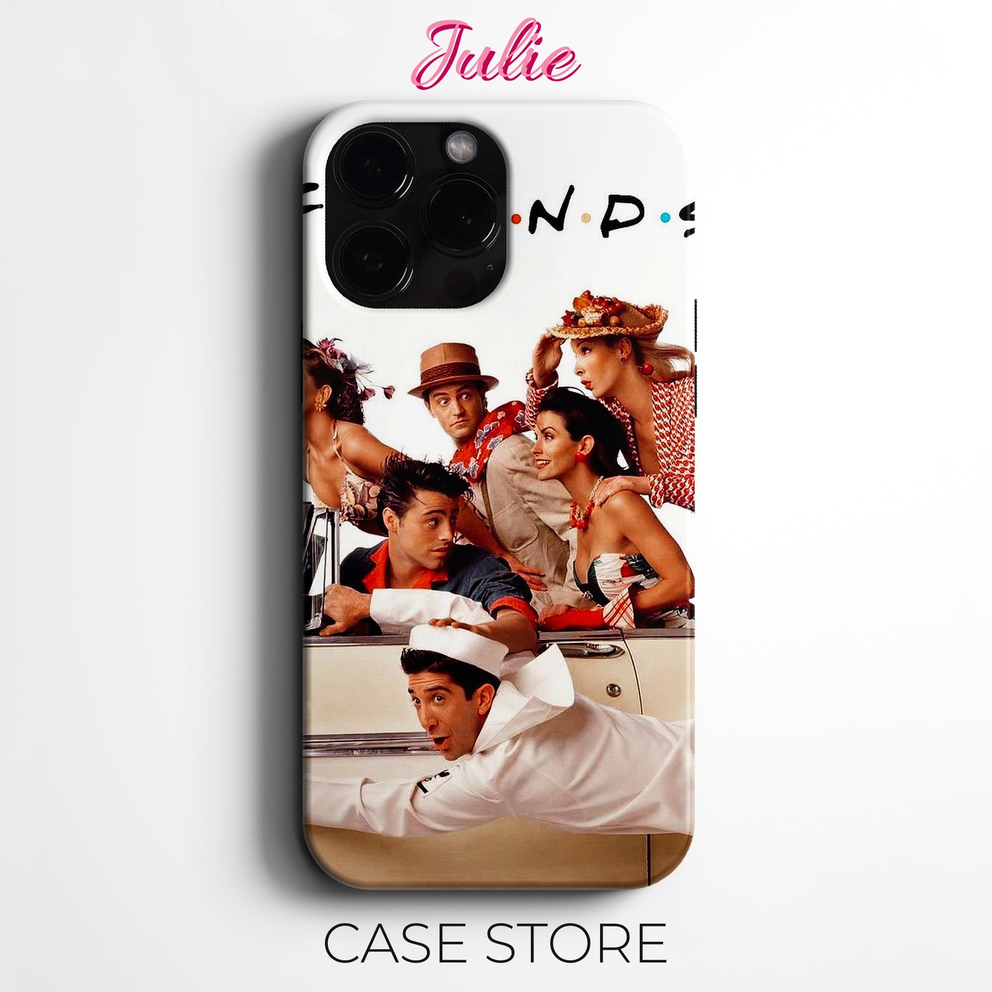 Julie Case 'Friends' Tasarım Telefon Kılıfı – Friends Serisi