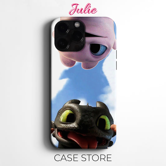 Julie Case "Toothless and Puff" Tasarım Telefon Kılıfı – Zootopia Serisi