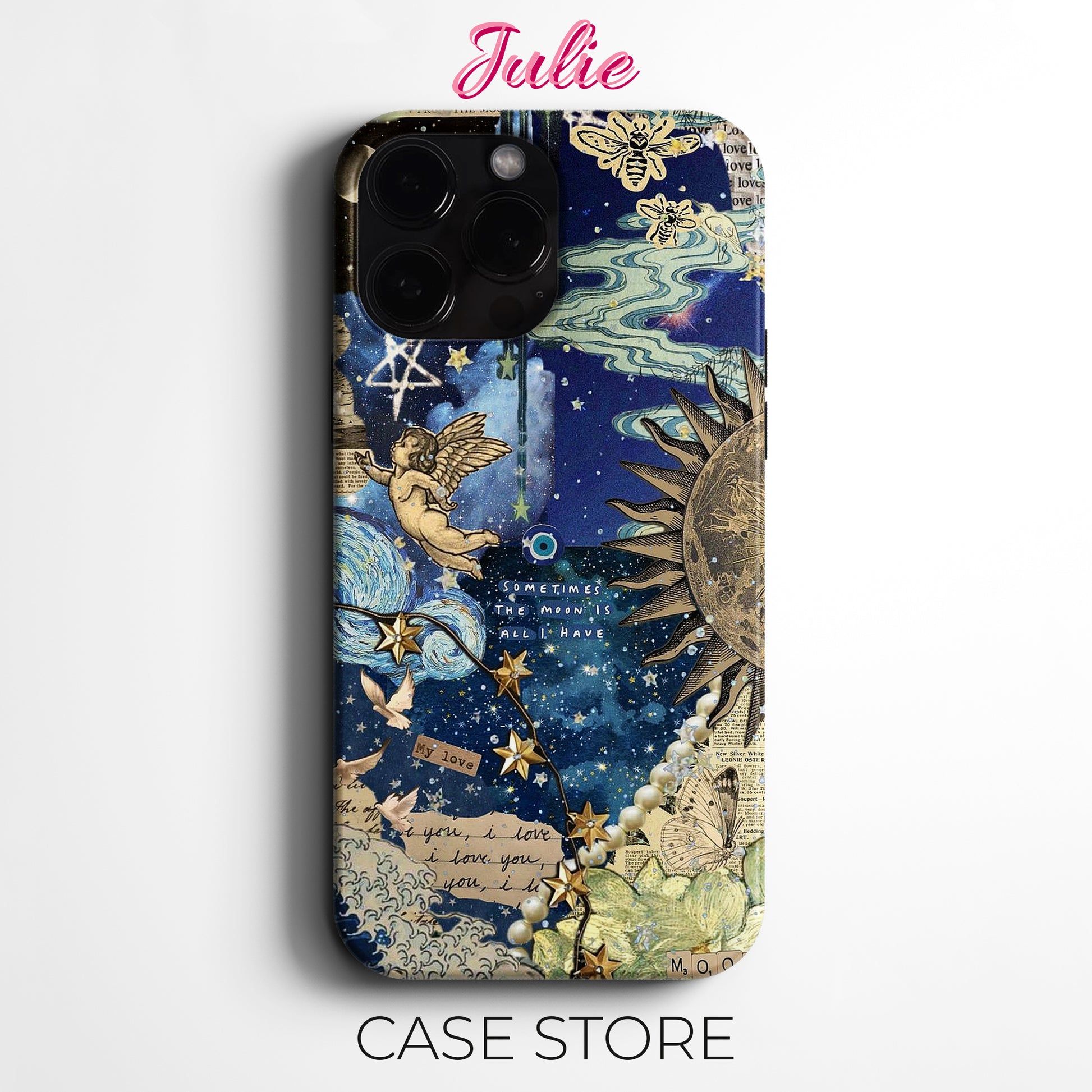 Julie Case "Cosmic Dream" Tasarım Telefon Kılıfı – Manifesting Serisi