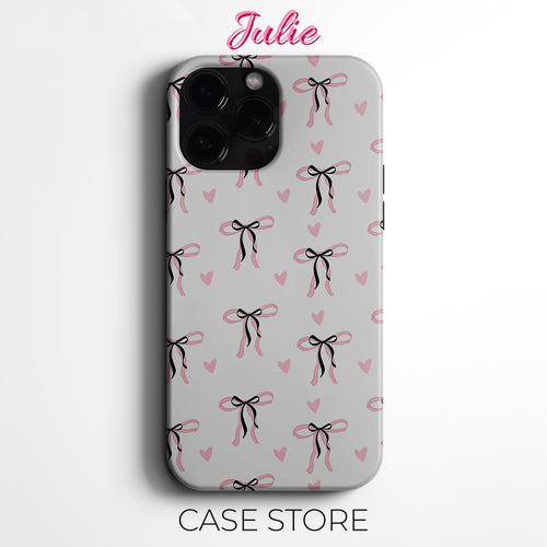 Julie Case "Pink Ribbon Dreams" Tasarım Telefon Kılıfı – Ana sayfa Serisi