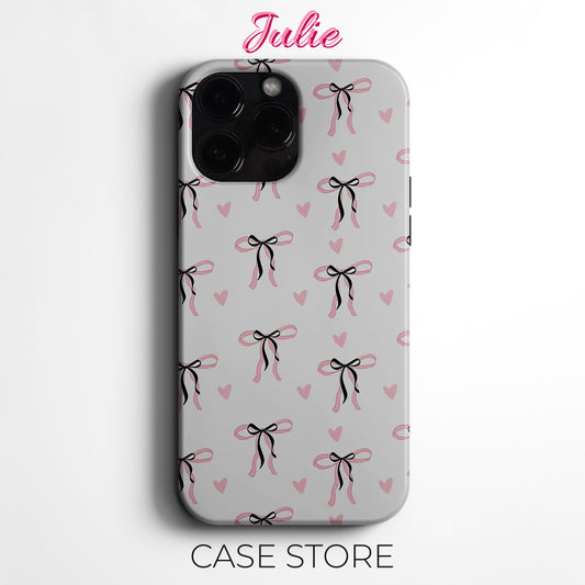 Julie Case "Pink Ribbon Dreams" Tasarım Telefon Kılıfı – Ana sayfa Serisi