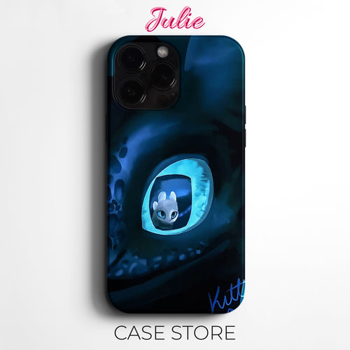 Julie Case "Night Dragon Eye" Tasarım Telefon Kılıfı – Zootopia Serisi