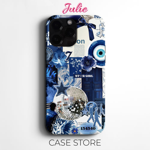Julie Case "Indigo Starry Night" Tasarım Telefon Kılıfı – Manifesting Serisi