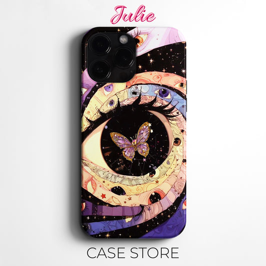 Julie Case "Cosmic Eye" Tasarım Telefon Kılıfı – Manifesting Koleksiyonu