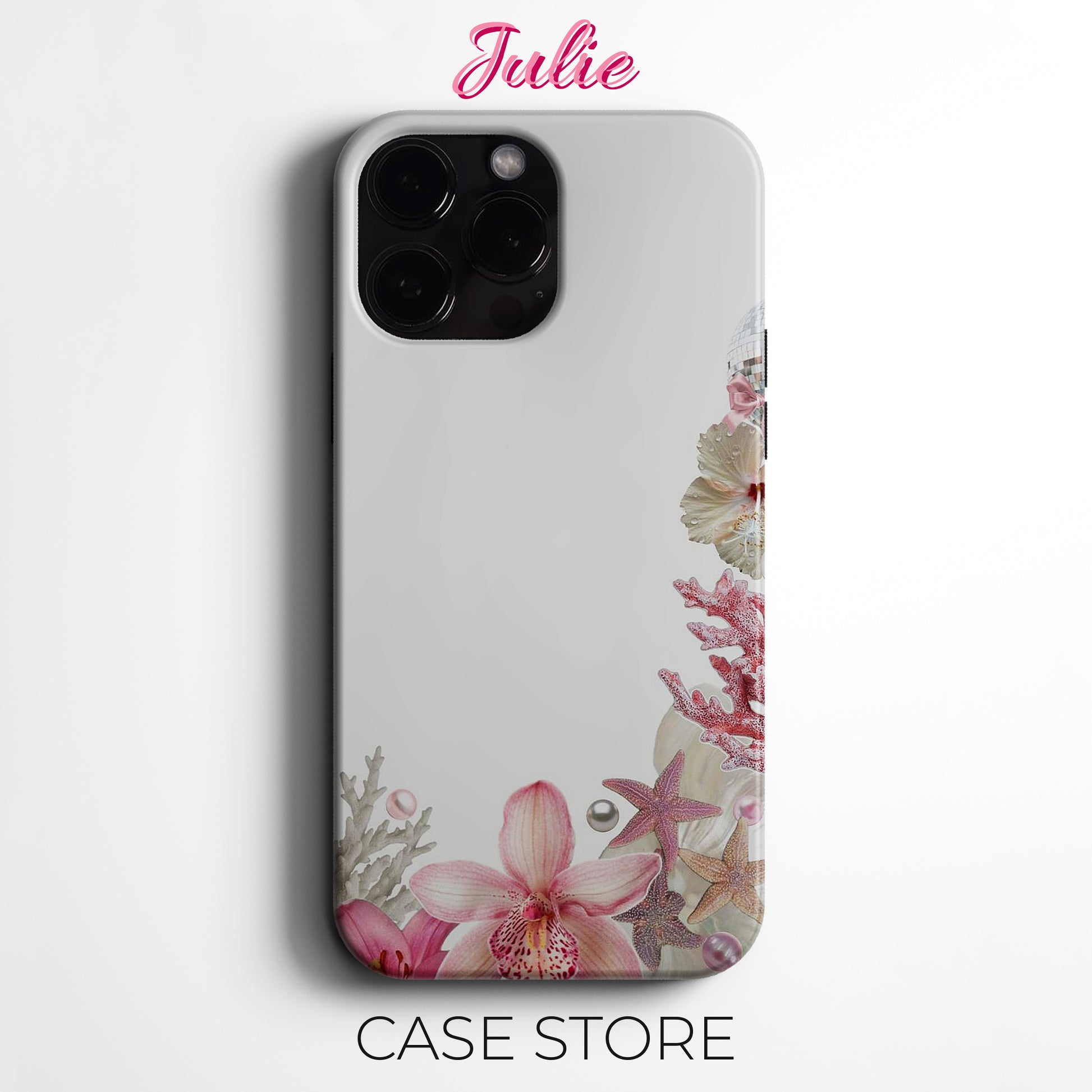Julie Case "Coral Paradise" Tasarım Telefon Kılıfı – Ana sayfa Serisi