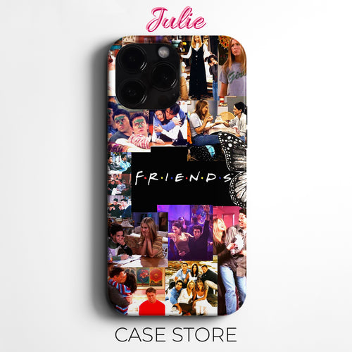 Julie Case 'Friends Collage 4' Tasarım Telefon Kılıfı – Friends Koleksiyonu