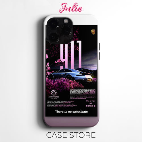 Julie Case "Porsche 911 Legacy" Tasarım Telefon Kılıfı – Ana sayfa Serisi