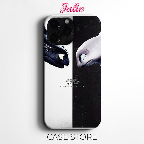 Julie Case "Night and Day Dragons" Tasarım Telefon Kılıfı – Zootopia Serisi