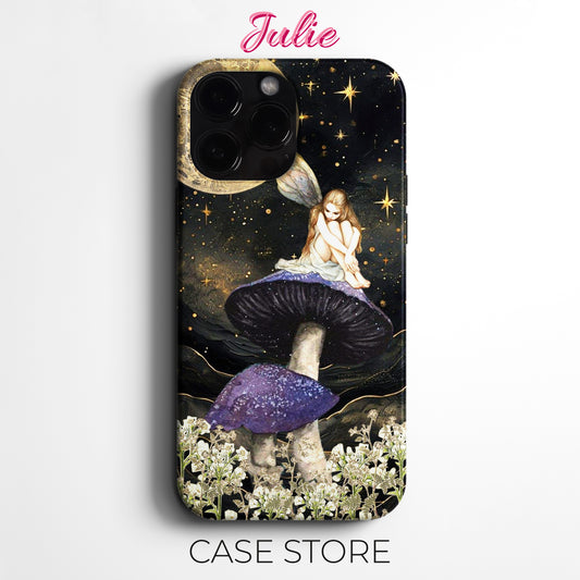 Julie Case "Moonlit Fairy" Tasarım Telefon Kılıfı – Manifesting Koleksiyonu