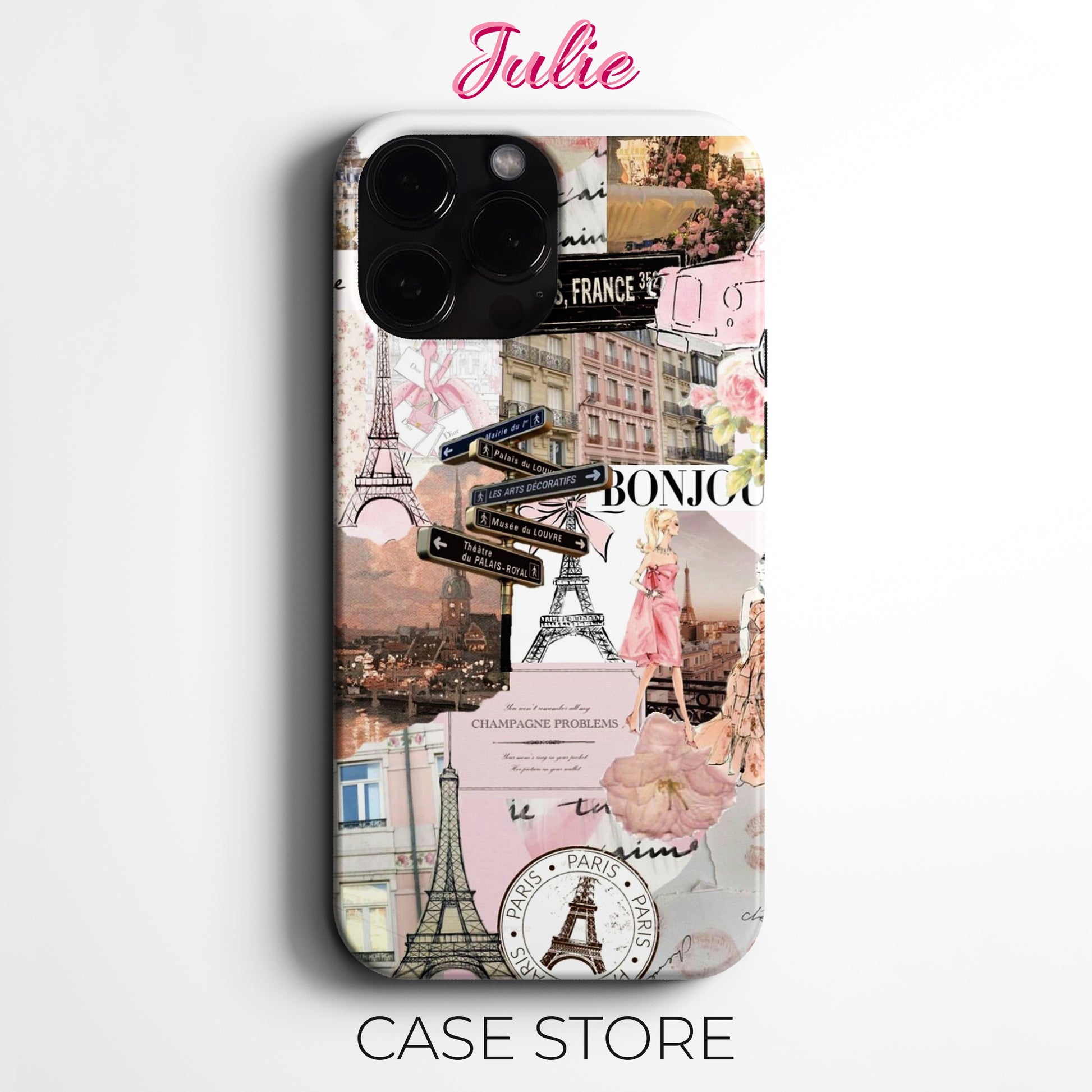 Julie Case "Paris Romance" Tasarım Telefon Kılıfı – Ana sayfa Serisi